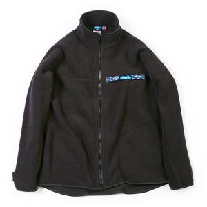 アウター(メンズ) KAVU Freece F/Z Throw shirts(メンズ フリース フルジップ スローシャツ) M Black｜naturum-od