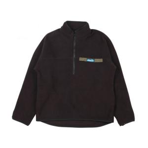 トップス(メンズ) KAVU Freece Throw shirts(フリース スロー シャツ) メンズ M Black｜naturum-od