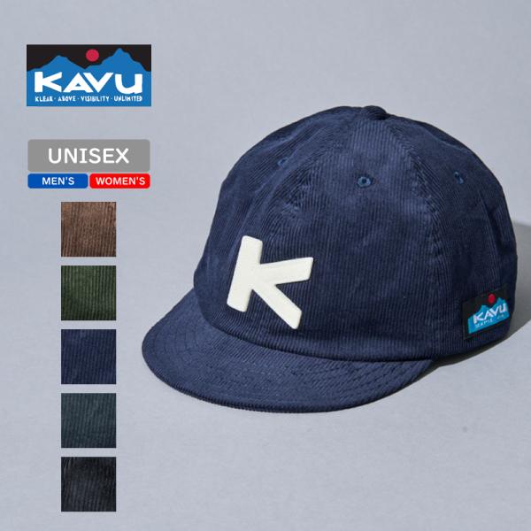 帽子 KAVU Cord Base Ball Cap(コード ベースボール キャップ) フリー ネイ...