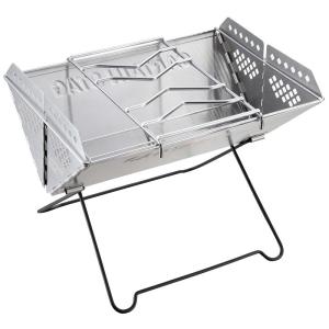 BBQ・七輪・焚火台 ユーコ フラットパック スモークレスグリル
