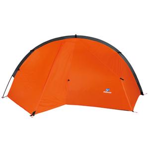 テント ダンロップ 両入口軽量ダブルウォール2人用 オレンジ