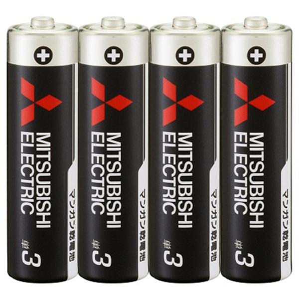 MITSUBISHI(三菱電機) マンガン乾電池 単3形 4本入