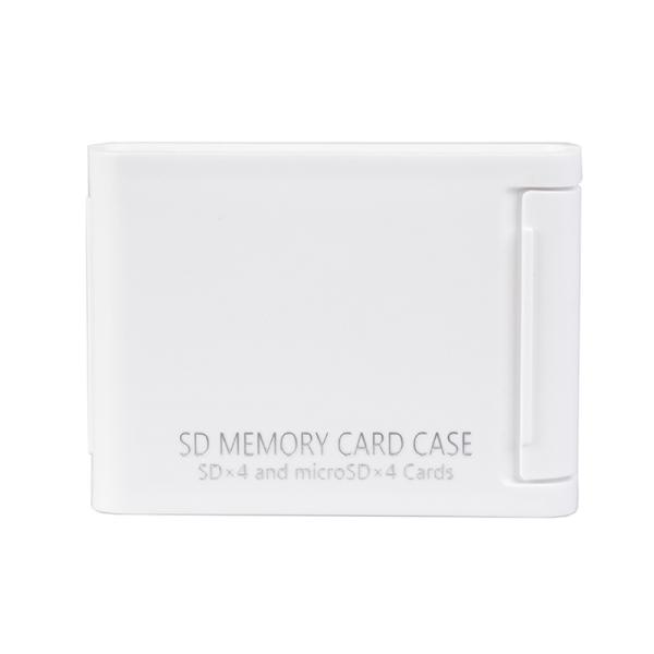 ケンコー SDメモリーカードケースAS 4枚収納タイプ(SDカード4枚+microSDカード4枚収納...