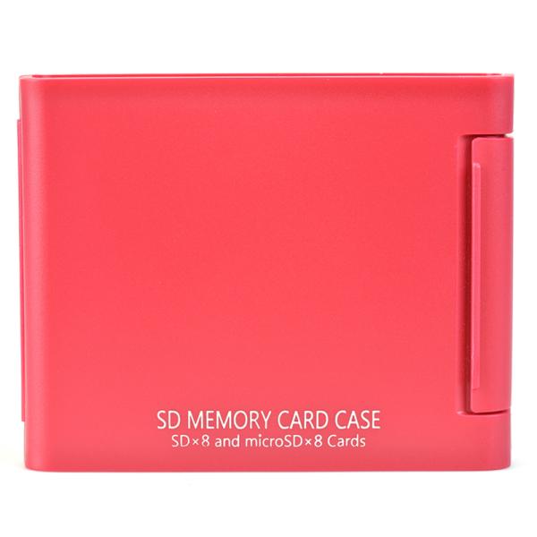 ケンコー SDメモリーカードケースAS 8枚収納タイプ(SDカード8枚+microSDカード8枚収納...