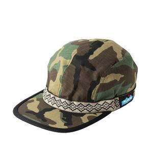 帽子 KAVU Ripstop Strap Cap(リップストップ ストラップ キャップ) ONE SIZE ウッドランド｜naturum-od