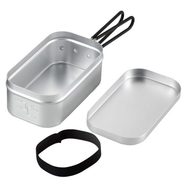 キッチンツール BUNDOK アルミクッカー M