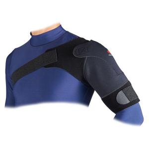 スポーツケア用品 McDavid ショルダーサポート ライト 左右両肩兼用 S ブラック(BK)