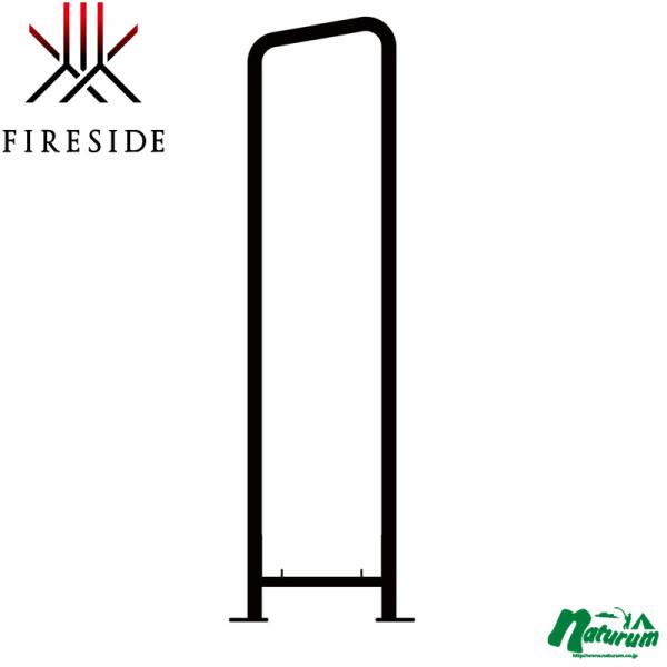 キャンプ設営用具 Fireside 2×4ログラック 30 シングル(スタンダード) ブラック