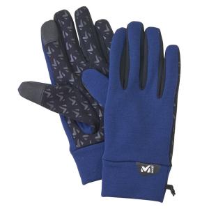 アウトドアグローブ ミレー WARM STRETCH TREK GLOVE(ウォームストレッチトレックグローブ) M NAVY