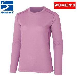 アンダーウェア・インナー ファイントラック W RAMIESPIN AIR L/S(ラミースピン エア ロングスリーブ)ウィメンズ L BLSM(ブロッサム)｜naturum-od