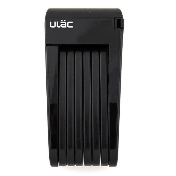 自転車アクセサリー ULAC ネオブレードアロイフォールディングロックTYPE-AX ブラック