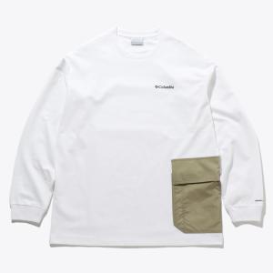 アウトドアシャツ コロンビア ポーテージ クリーク ポケット ロングスリーブ Tシャツ メンズ L 100