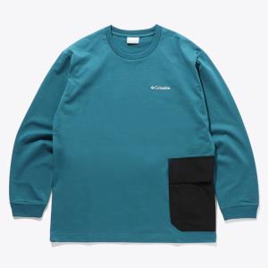 アウトドアシャツ コロンビア ポーテージ クリーク ポケット ロングスリーブ Tシャツ メンズ M 457