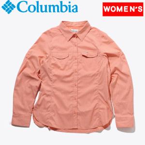 トップス コロンビア 22春夏 Women’s シルバー リッジ ライト プレイド ロングスリーブ シャツ ウィメンズ S 879(Coral Reef Quiet Grid