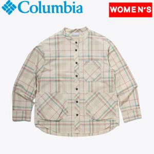 トップス コロンビア 22春夏 Women’s ヒューソン パーク プレイド ロングスリーブ シャツ ウィメンズ S 191