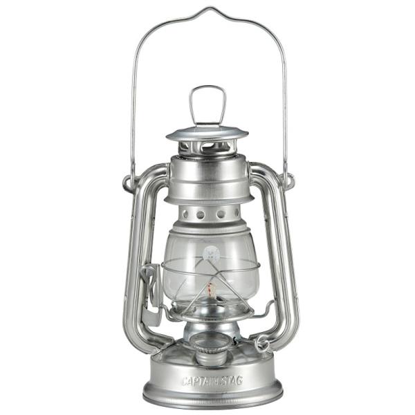アウトドアランタン キャプテンスタッグ CS オイルランタン 小 小 シルバー