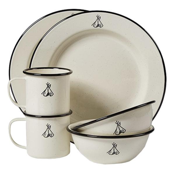 お皿・ランチボックス ペンドルトン キャンプエナメルウェア キャンプセット