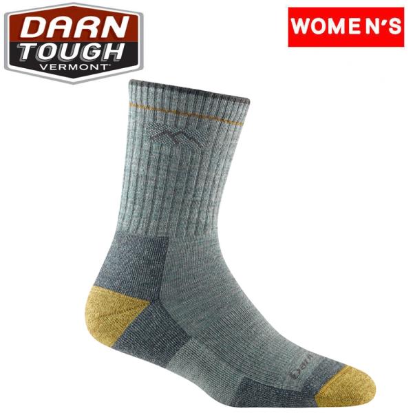 ソックス・靴下 DARN TOUGH Ws ハイカー マイクロクルー ミッドウェイト クッション M...