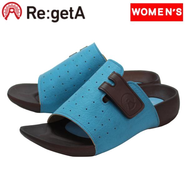 サンダル・マリンシューズ Re:getA Women’s ルーム サンダル ウィメンズ S BLU(...