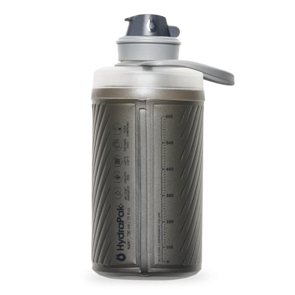 水筒・ボトル・ポリタンク Hydrapak FLUX(フラックス) 750ml マンモスグレー