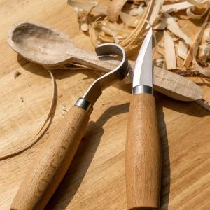 Bush craft（ブッシュクラフト） フックナイフセット カービングナイフ