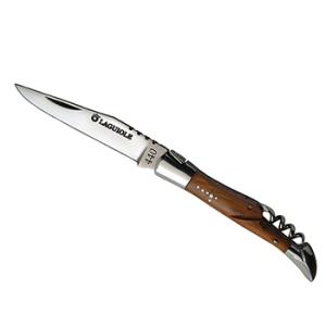 アウトドアナイフ baladeo Laguiole knife 11cm olive corkscrew 11cm live corkscrew