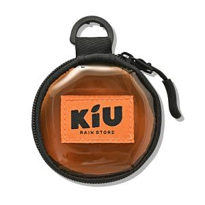 ウォレット・ポーチ KiU PVC ROUND CASE POUCH フリー ブラウン｜naturum-od