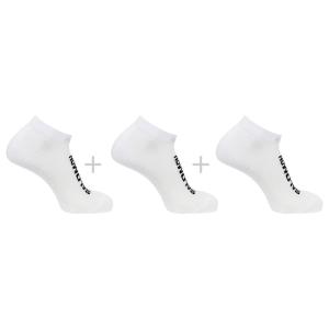 ソックス・靴下 サロモン EVERYDAY LOW 3-PACK(エブリデイ ロー 3パック) S WHITE/WHITE/WHITE｜naturum-od