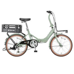折りたたみ自転車 キャプテンスタッグ ワイルドクルー FDB206 20インチ