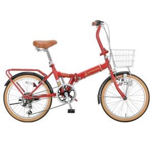 折りたたみ自転車 キャプテンスタッグ ワイルドクルー FDB206 20インチ