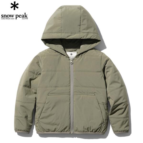 アウター スノーピーク Kids Flexible Insulated Zip Up Hoodie ...