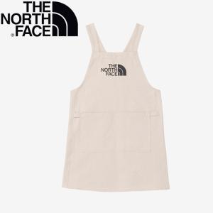 ザ・ノース・フェイス 24春夏 K TNF LOGO APRON(キッズ TNF ロゴ エプロン) KM ホワイト(W)｜naturum-od