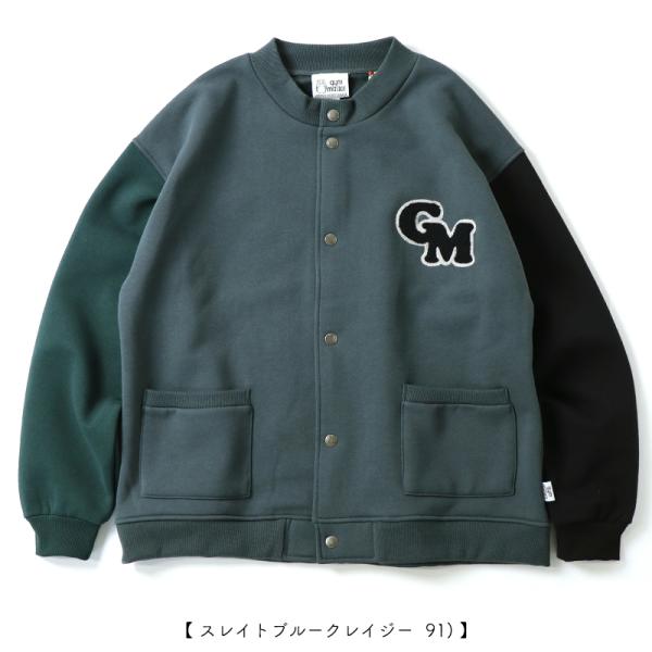 トップス(メンズ) gym master 12oz ヘビー裏起毛 スウェット スナップボタンカーデ ...