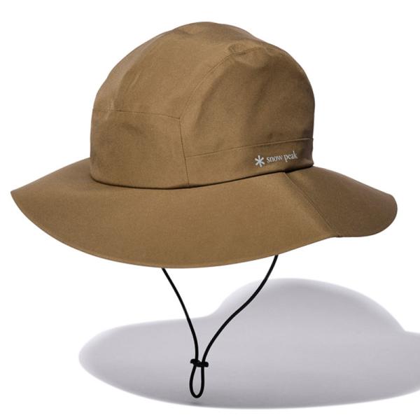 帽子 スノーピーク 24春夏 GORE-TEX Rain Hat 2 Coyote