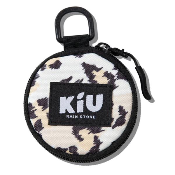 ウォレット・ポーチ KiU 24春夏 ROUND CASE POUCH フリー レオパード