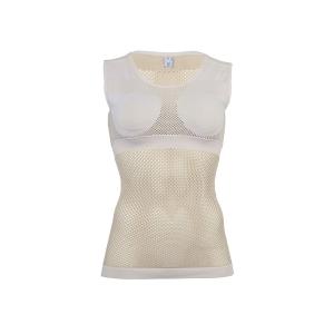 アンダーウェア・インナー ミレー 24春夏 LD DRYNAMIC MESH TANK TOP(ドライナミックメッシュタンクトップ) SCD N7098(LIGHT SAND)｜naturum-od