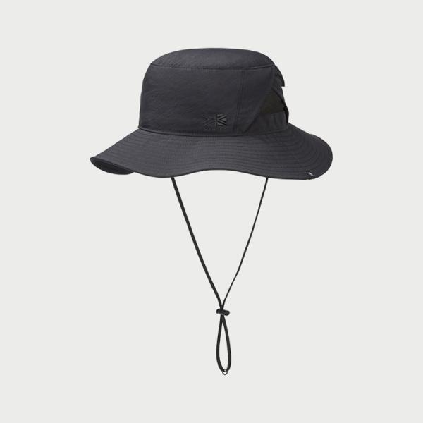 帽子 karrimor 24春夏 flow hat(フロー ハット) M 9000(Black)