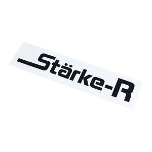 Starke-R(スタークアール) ステッカー Type STICKER M チャコールブラック｜naturum-od