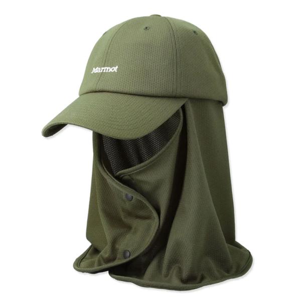 帽子 マーモット 24春夏 Sun Shade Cap(サン シェード キャップ) フリー KHK(...