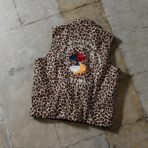 ベスト(メンズ) TAION ジャパンスペシャル リバーシブル ベトジャン刺繍 ダウンベスト L L...