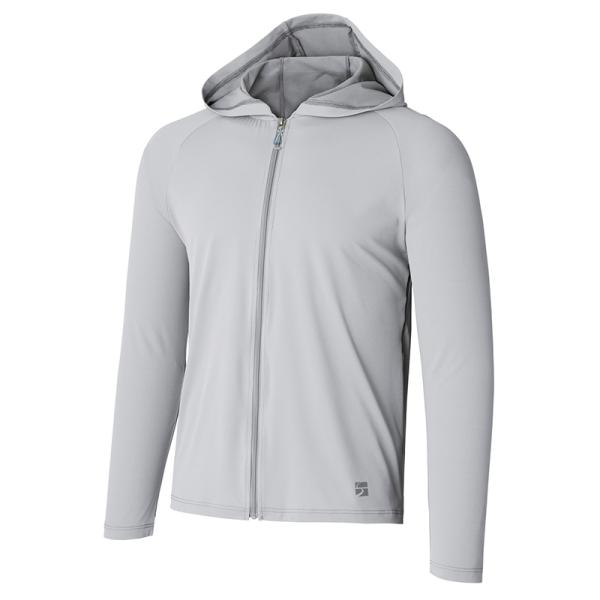 トップス(メンズ) ファイントラック ドラウトシェードフルジップパーカー メンズ XL MSGY