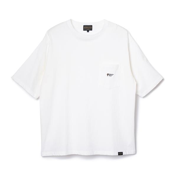 トップス(メンズ) ペンドルトン S/S ハイツイストジャージMWロゴエンブロイダリーポケットティ ...