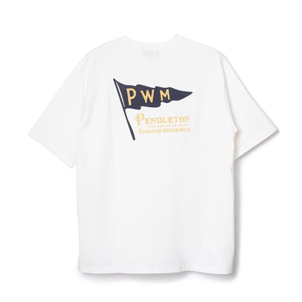 トップス(メンズ) ペンドルトン S/S ナショナルパークガーメントダイバックプリントティ M オフ...