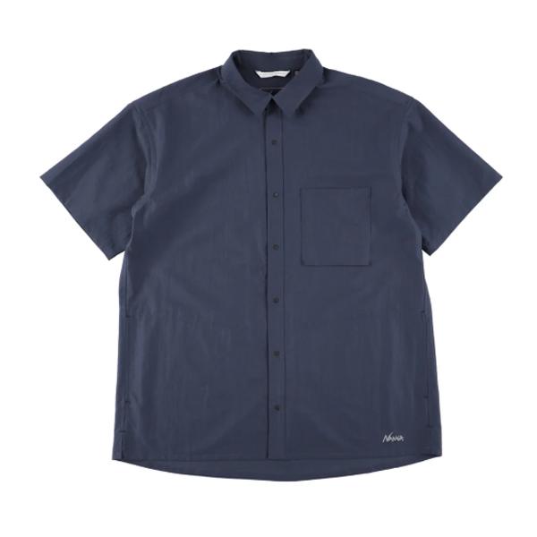 トップス(メンズ) ナンガ DotAirR COMFY S/S SHIRT XL NVY