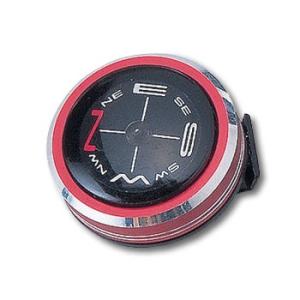計測機器 ナビゲーション A&F メタリックコンパス NO.800 レッド