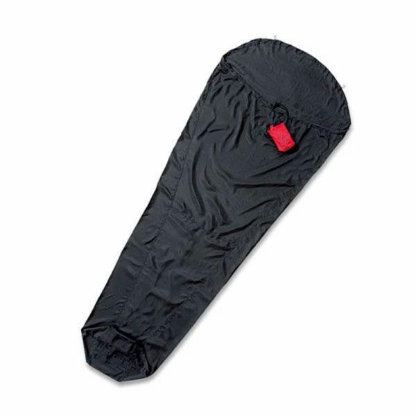 マミー型シュラフ コクーン Mummy Liners 100%リップストップシルクSMXRS ブラッ...