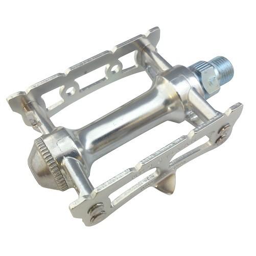 自転車用品 ミカシマセイサクショ SYLVAN TRACK シルバン トラック ペダル シルバー W...