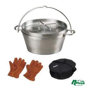 Soto ステンレスダッチオーブン10インチ 収納ケース アウトドア レザーグローブ レザーグローブ 10インチ ナチュラム 10インチ ダッチオーブン アウトドア専門店
