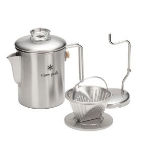 キッチンツール キャプテンスタッグ 珈琲ドリッパーセット木製スタンド