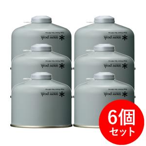 snow peak（スノーピーク） ギガパワーガス250プロイソ 6本セット GP